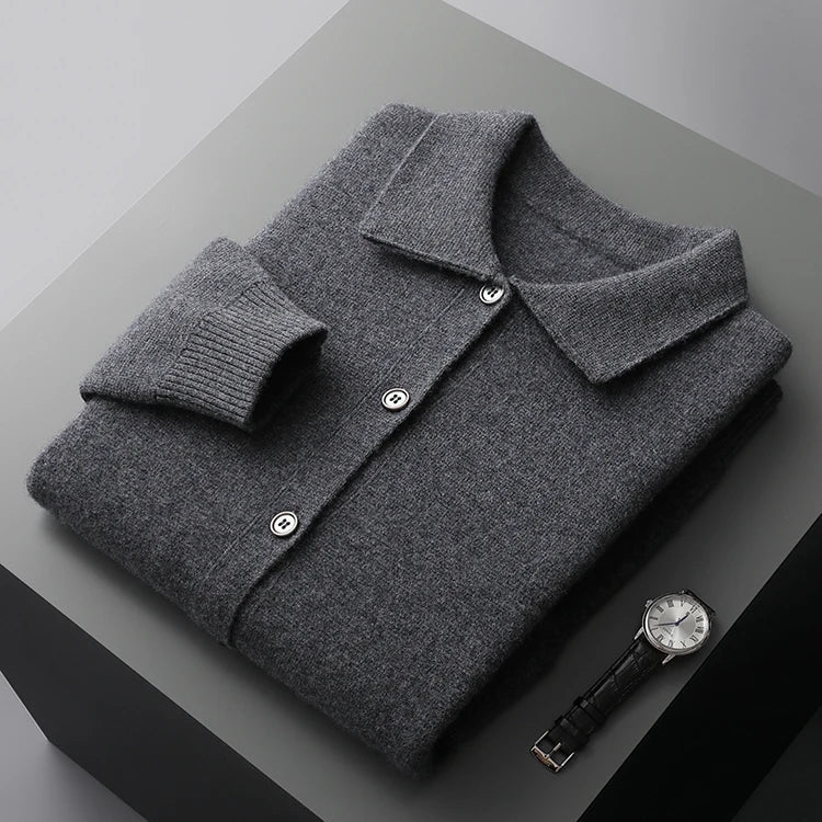 Kerry - Heritage Collared Cardigan | By Mason & Reed London
