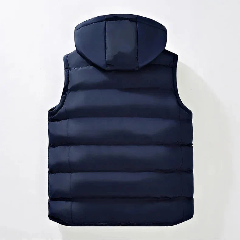 Edwin - All-Season Hooded Vest | By Mason & Reed London