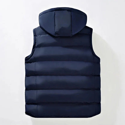 Edwin - All-Season Hooded Vest | By Mason & Reed London