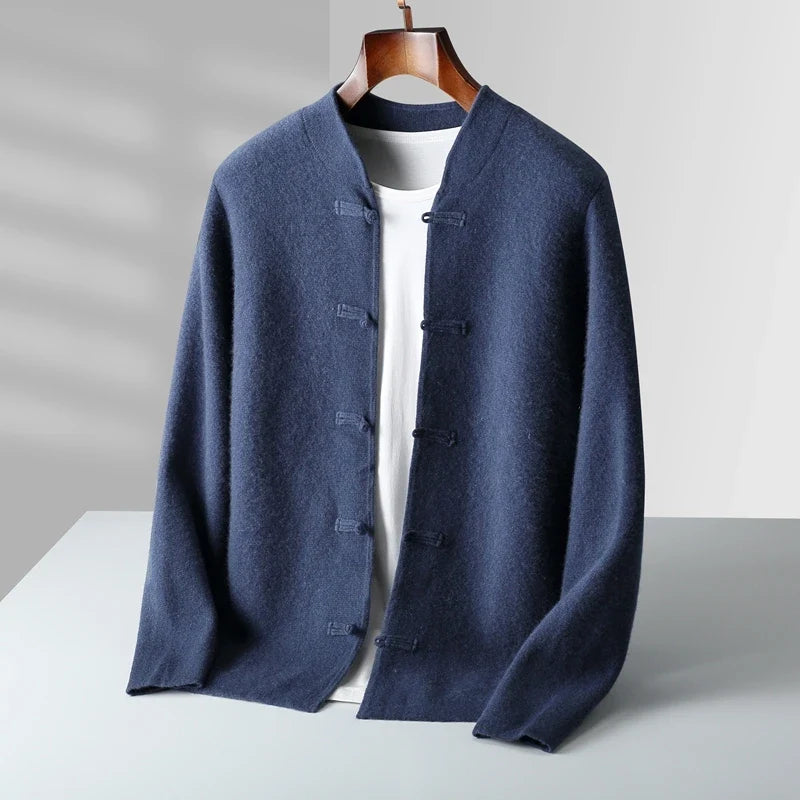 Barry - Refined Button Cardigan | By Mason & Reed London