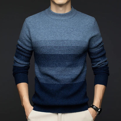John -Gradient Knit Sweater  | By Mason & Reed London