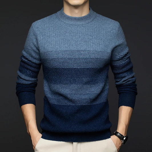 John -Gradient Knit Sweater  | By Mason & Reed London
