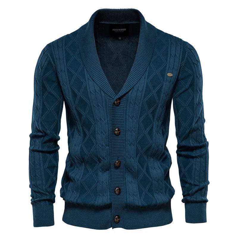 Earl - Classic Textured Sweater | By Mason & Reed London