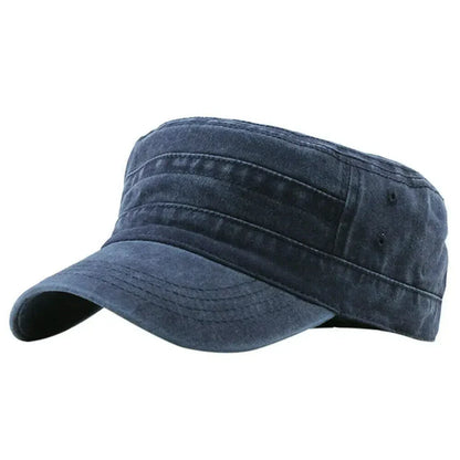Lars - Vintage Field Cadet Cap | By Mason & Reed London