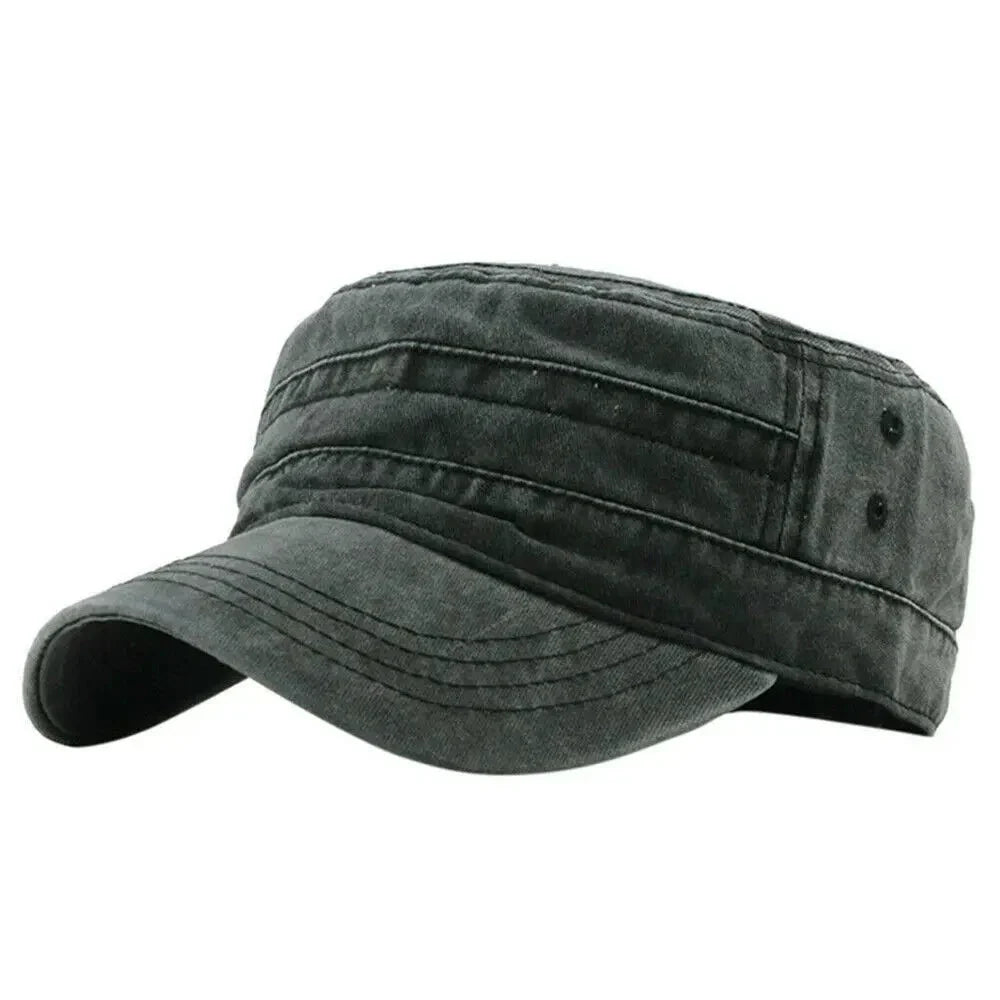 Lars - Vintage Field Cadet Cap | By Mason & Reed London
