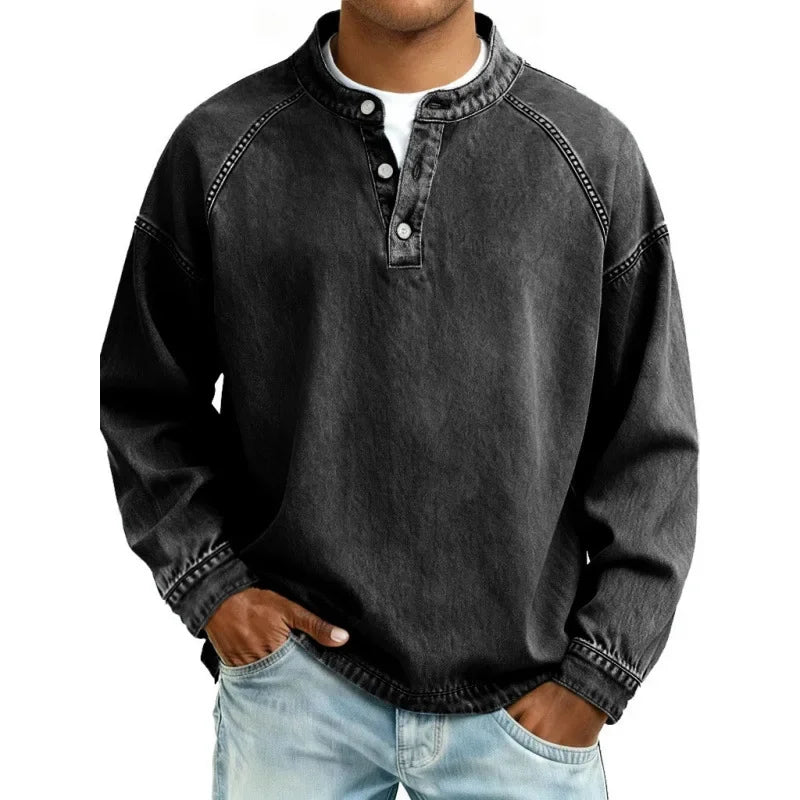 Benson - Timeless Casual Long Sleeve Shirt | By Mason & Reed London