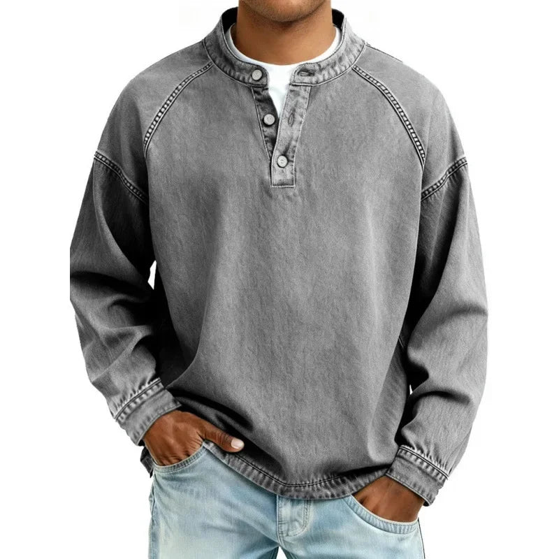 Benson - Timeless Casual Long Sleeve Shirt | By Mason & Reed London