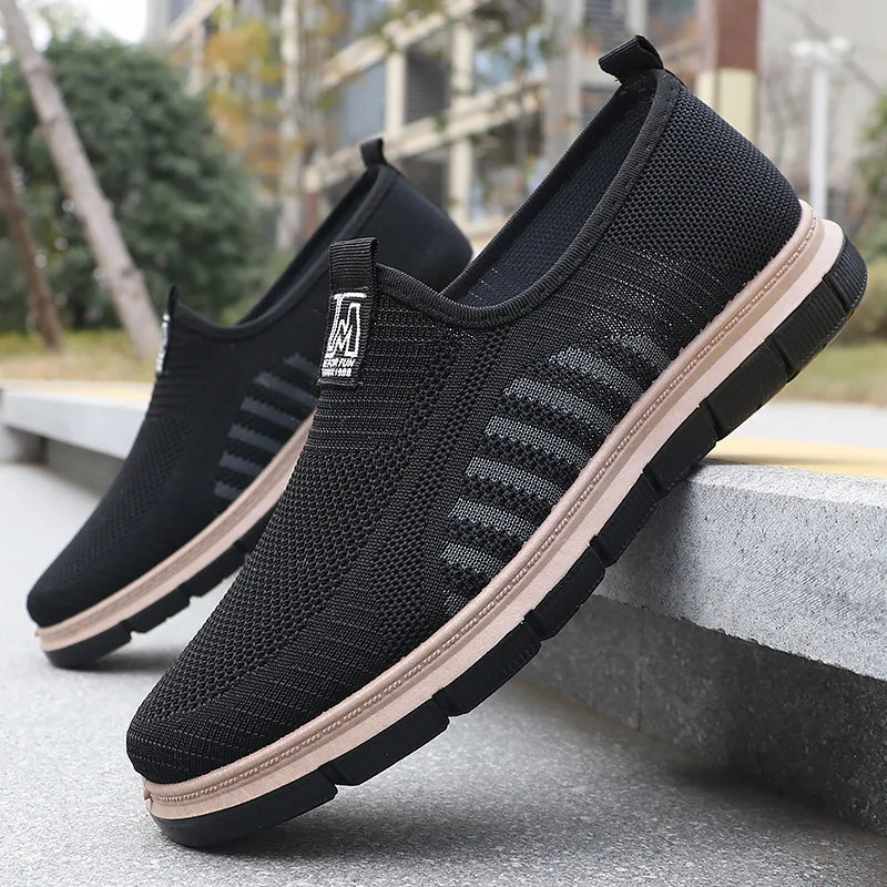 Vance - Lightweight Mesh Slip-On Sneakers | By Mason & Reed London
