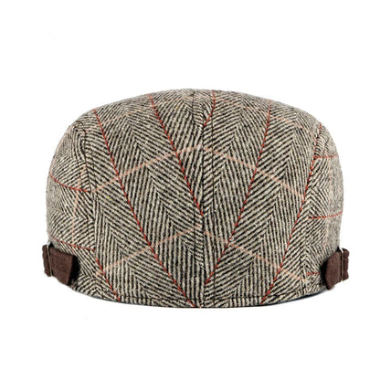 Kasper - Vintage Plaid Oxford Cap | By Mason & Reed London