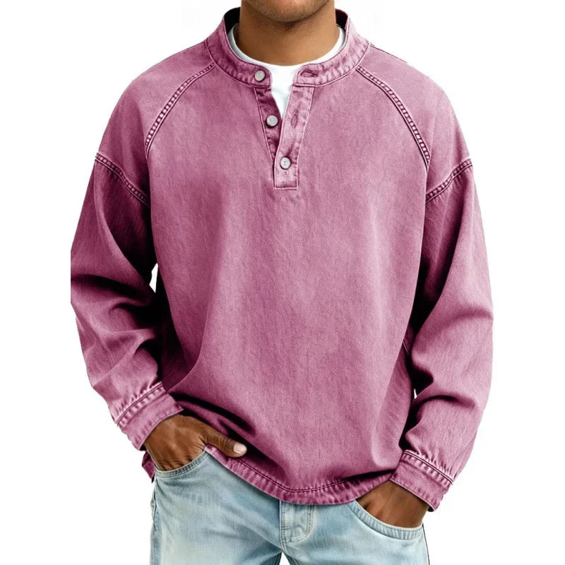 Benson - Timeless Casual Long Sleeve Shirt | By Mason & Reed London