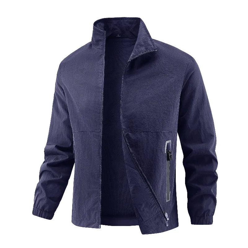 Solomon - Classic Lightweight Zip Jacket | By Mason & Reed London