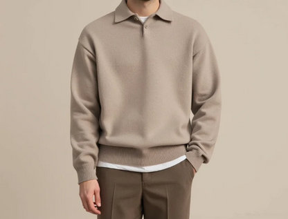 Anthoni - Half-Zip Sweater | By Mason & Reed London
