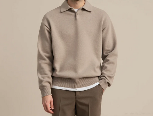 Anthoni - Half-Zip Sweater | By Mason & Reed London