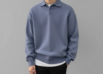 Anthoni - Half-Zip Sweater | By Mason & Reed London