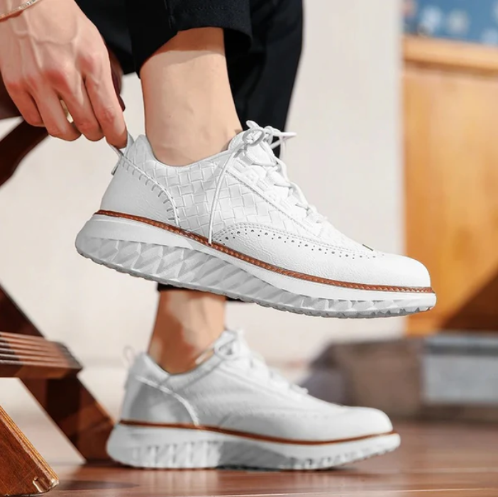 Digby - Heritage Brogue Street Sneakers | By Mason & Reed London