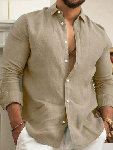 Bratt - Relaxed Coastal Button Shirt | By Mason & Reed London
