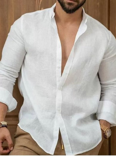 Bratt - Relaxed Coastal Button Shirt | By Mason & Reed London