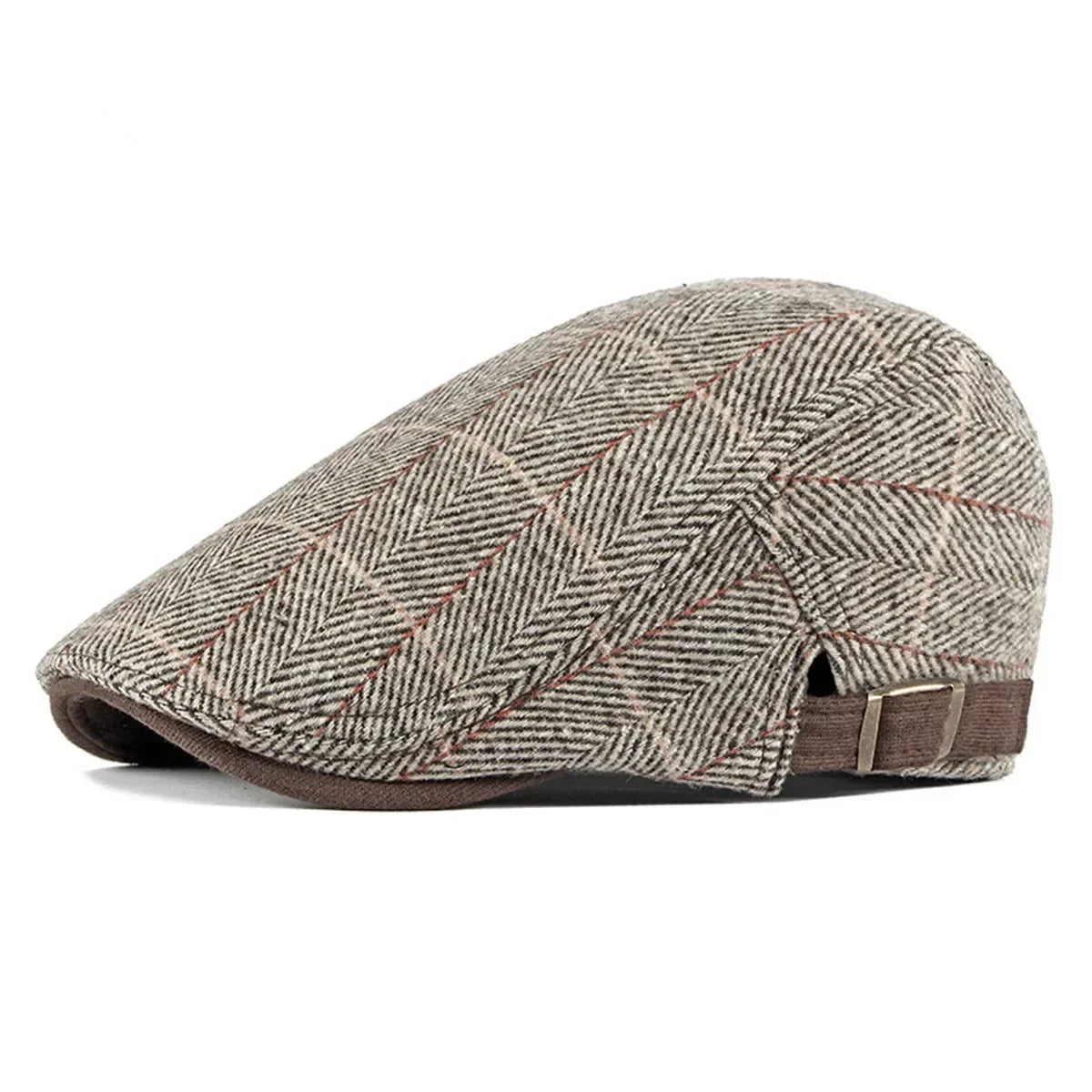 Kasper - Vintage Plaid Oxford Cap | By Mason & Reed London