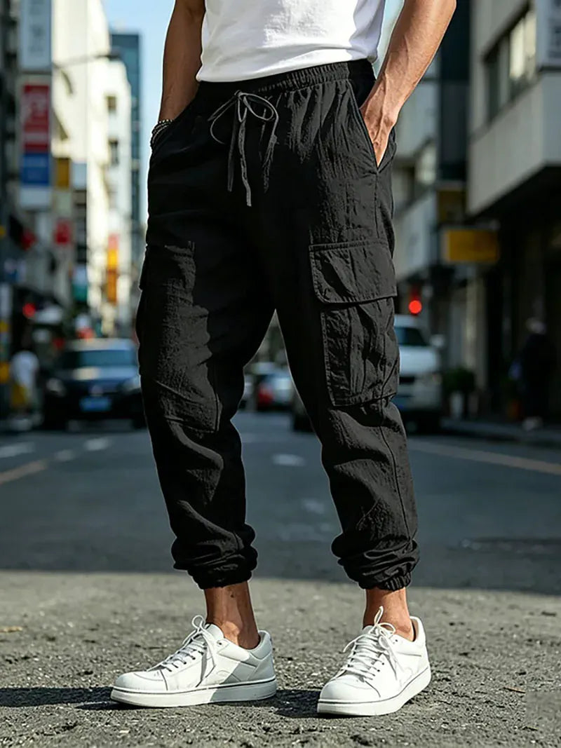 Nash -Coastal Utility Cargo Pants | By Mason & Reed London