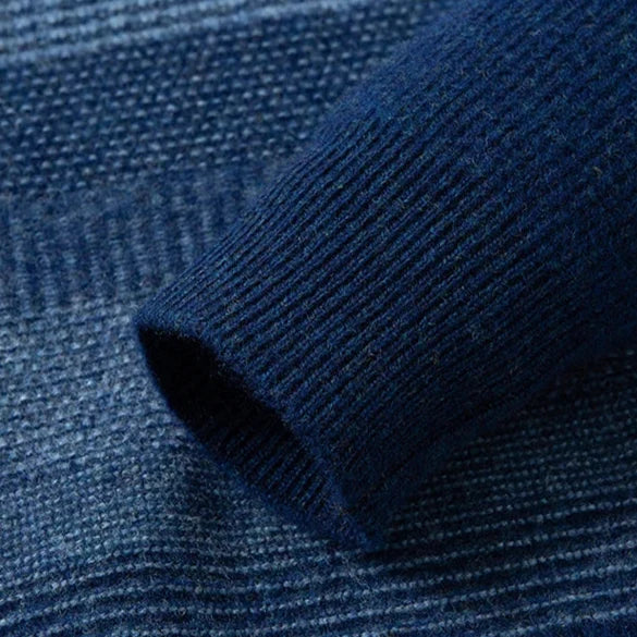 John -Gradient Knit Sweater  | By Mason & Reed London
