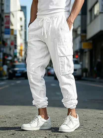 Nash -Coastal Utility Cargo Pants | By Mason & Reed London