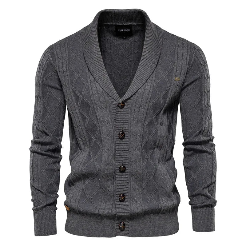 Earl - Classic Textured Sweater | By Mason & Reed London