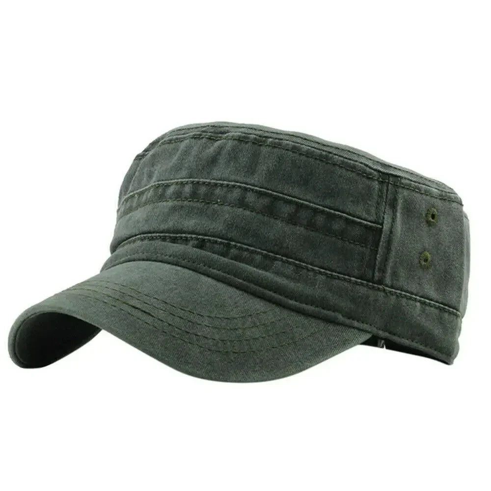 Lars - Vintage Field Cadet Cap | By Mason & Reed London