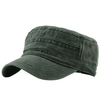 Lars - Vintage Field Cadet Cap | By Mason & Reed London