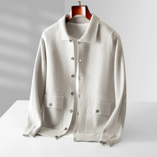Kerry - Heritage Collared Cardigan | By Mason & Reed London