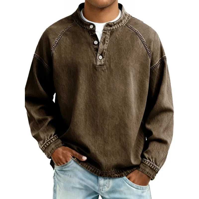 Benson - Timeless Casual Long Sleeve Shirt | By Mason & Reed London