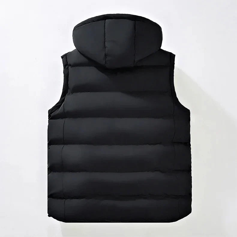 Edwin - All-Season Hooded Vest | By Mason & Reed London