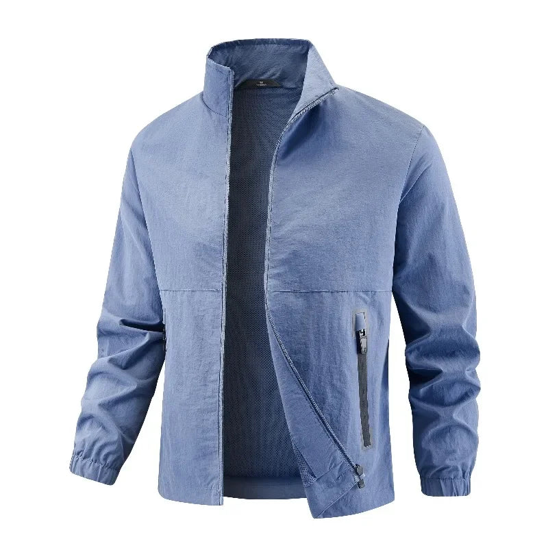Solomon - Classic Lightweight Zip Jacket | By Mason & Reed London