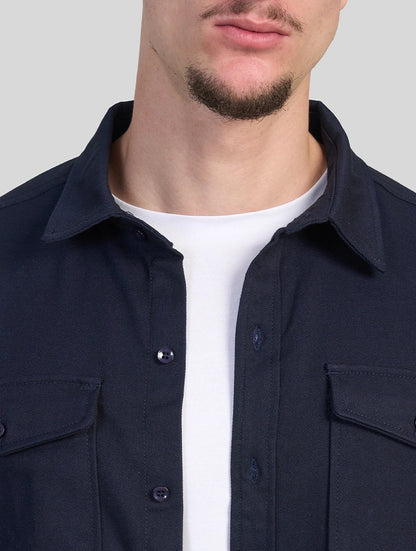 Terry - Casual Button Overshirt | By Mason & Reed London