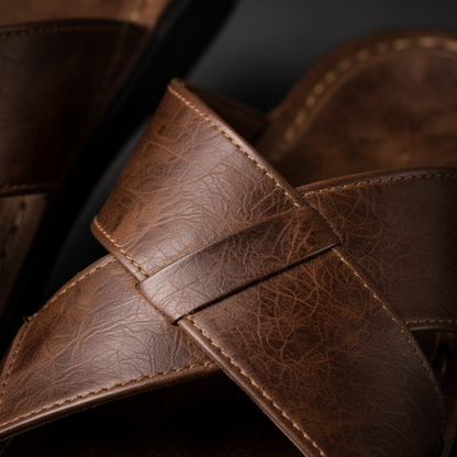 Kent - Classic Cross-Strap Comfort Sandals | By Mason & Reed London