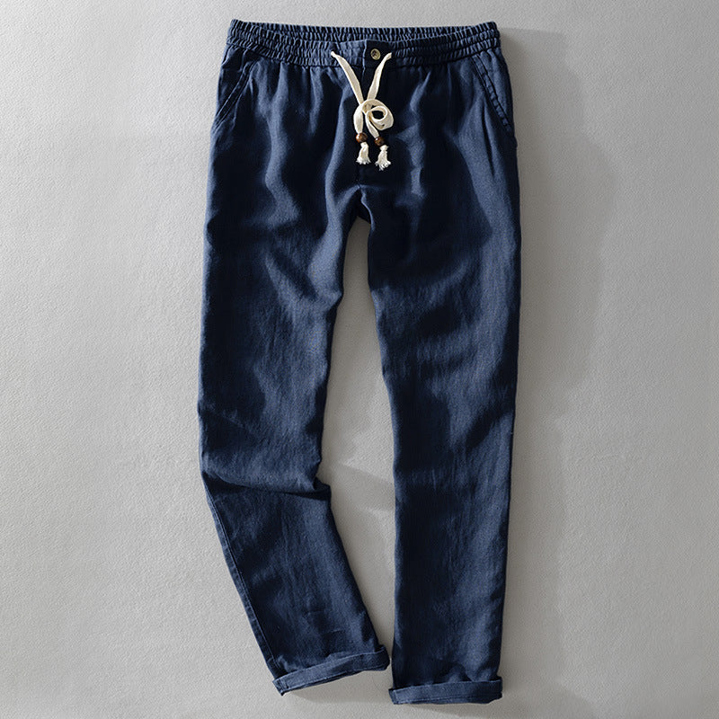 Quinlan - Lightweight Summer Trouser Pants | By Mason & Reed London
