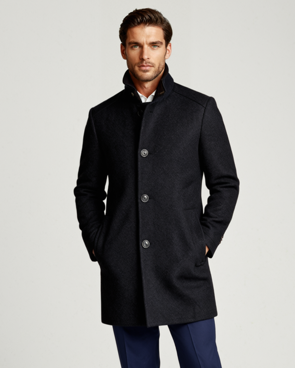 Carl - Classic Winter Overcoat | By Mason & Reed London