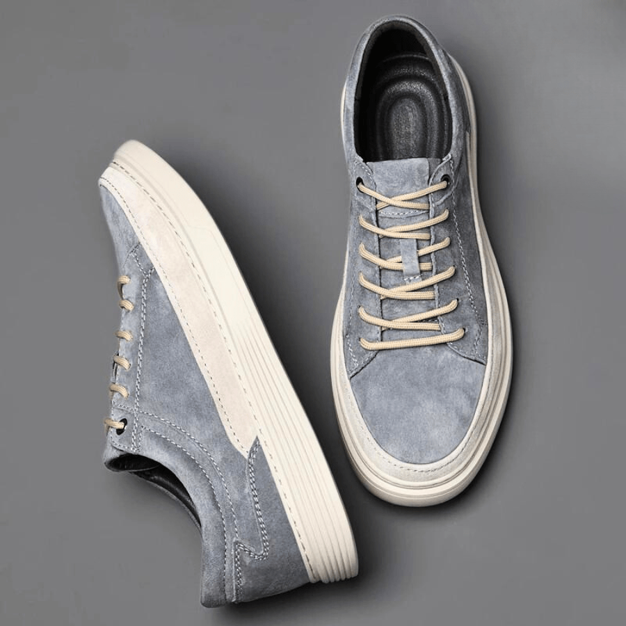 Whitman - Classic Suede Comfort Sneakers | By Mason & Reed London