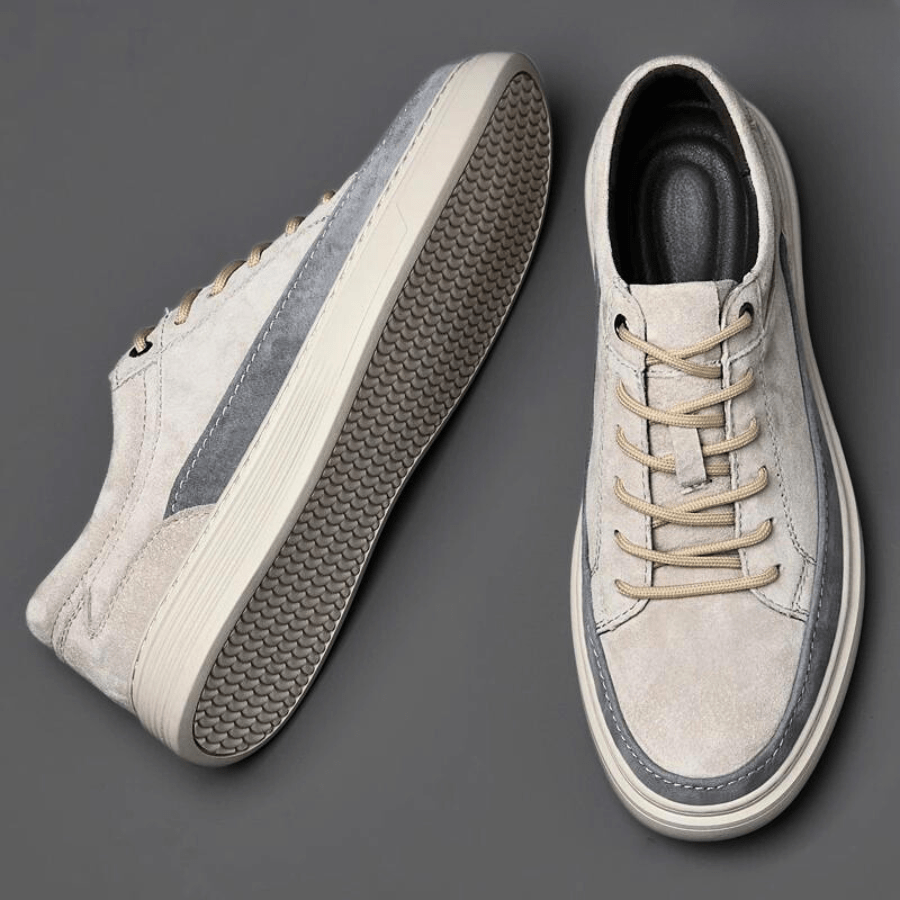 Whitman - Classic Suede Comfort Sneakers | By Mason & Reed London