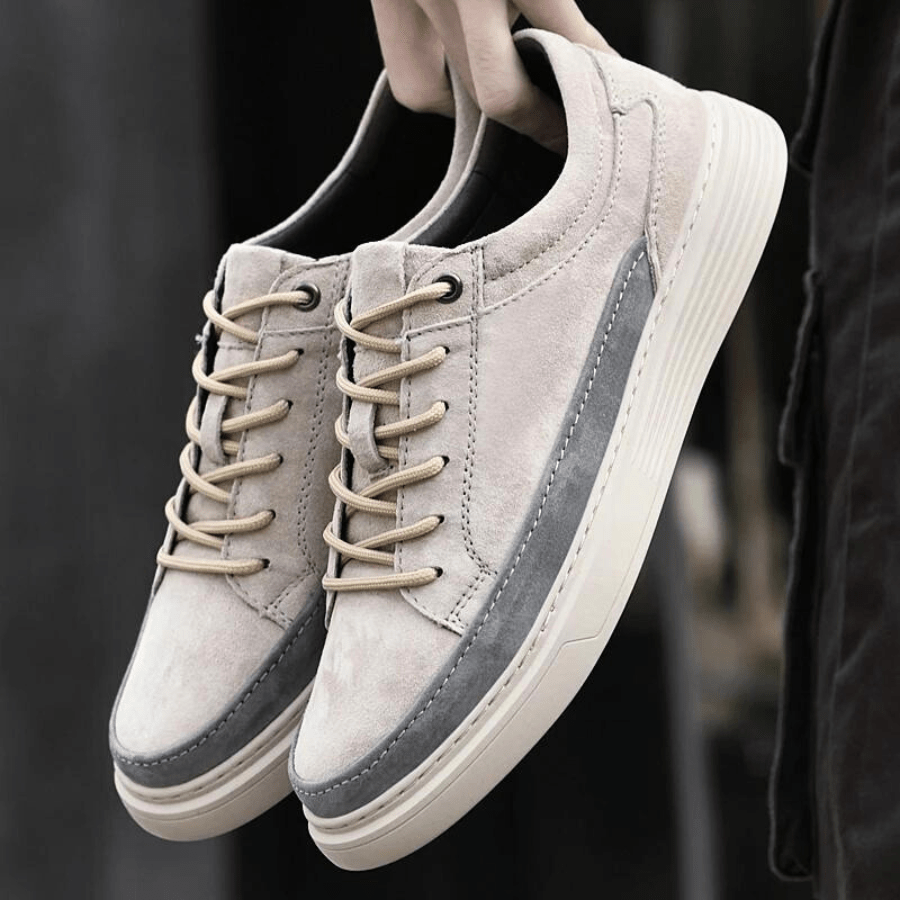Whitman - Classic Suede Comfort Sneakers | By Mason & Reed London