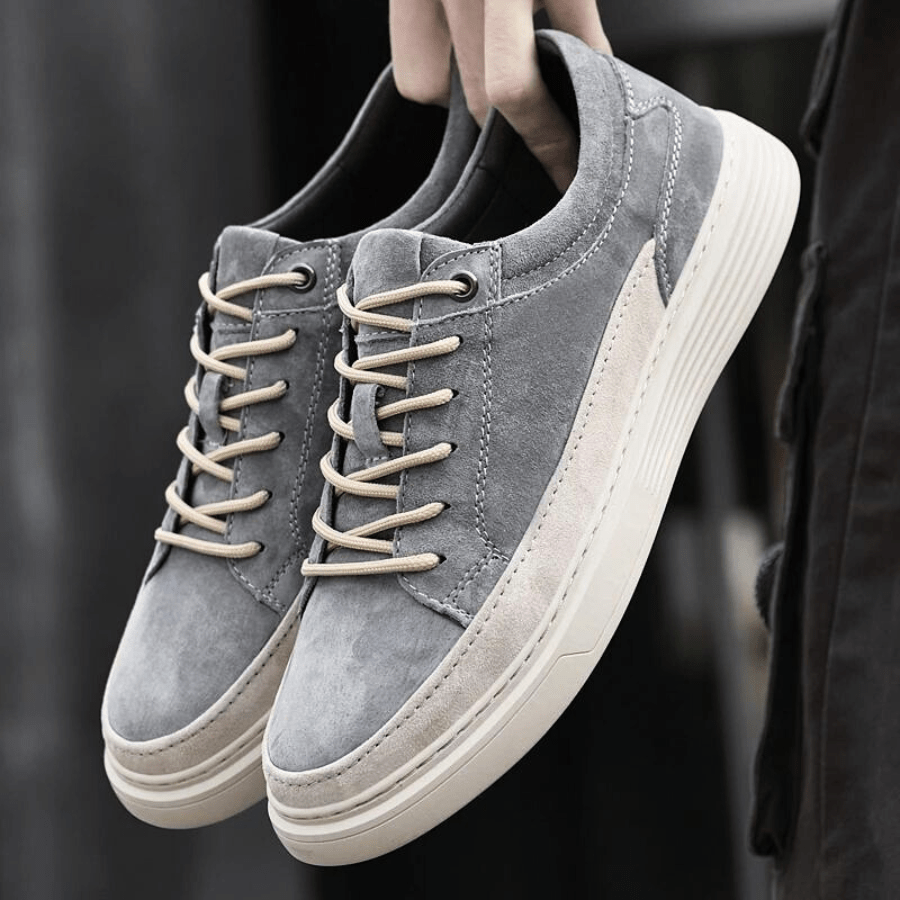 Whitman - Classic Suede Comfort Sneakers | By Mason & Reed London