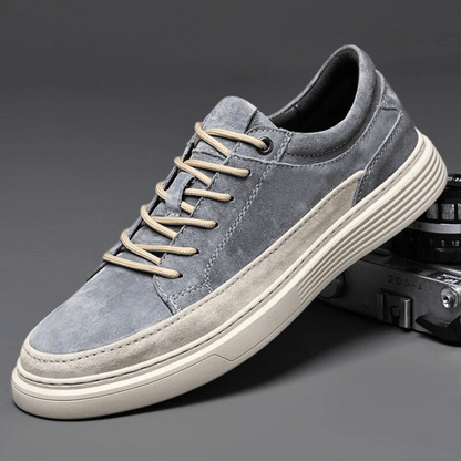 Whitman - Classic Suede Comfort Sneakers | By Mason & Reed London