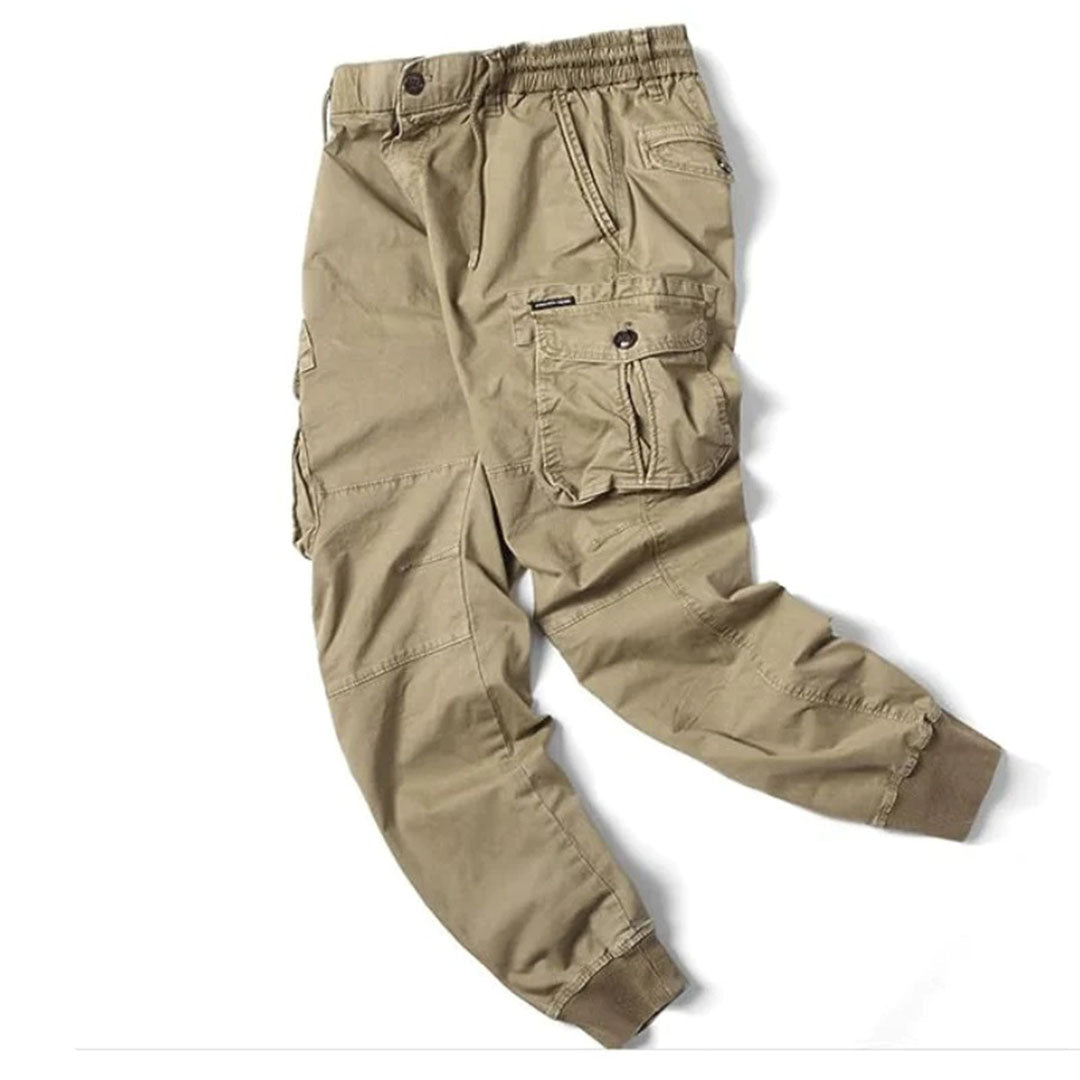 Carl - Casual Elastic Waist Jogger Pants | By Mason & Reed London