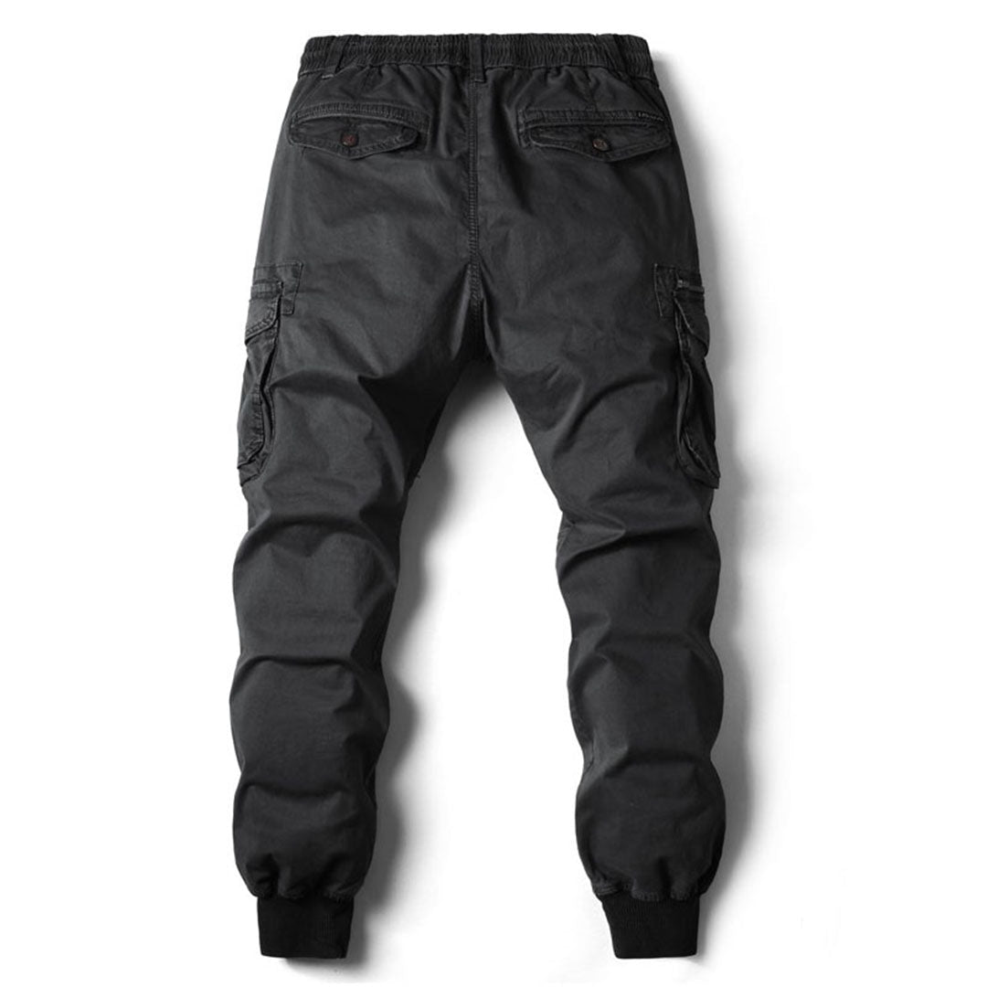 Carl - Casual Elastic Waist Jogger Pants | By Mason & Reed London