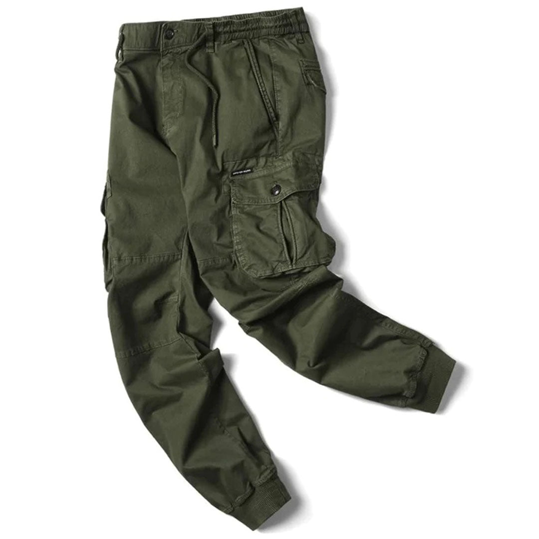 Carl - Casual Elastic Waist Jogger Pants | By Mason & Reed London