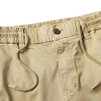 Carl - Casual Elastic Waist Jogger Pants | By Mason & Reed London