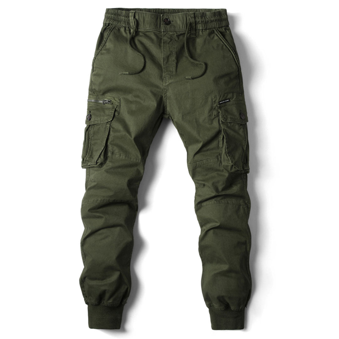 Carl - Casual Elastic Waist Jogger Pants | By Mason & Reed London