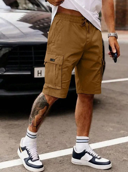 Elias -  Multi-Pocket Cargo Shorts | By Mason & Reed London