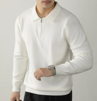 Dominic - Essential Zip Sweater | By Mason & Reed London