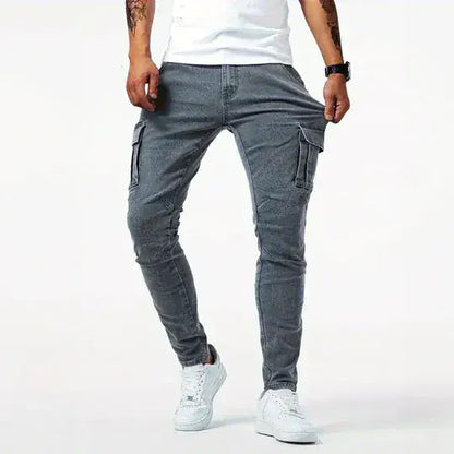Christopher - Relaxed Cargo Jeans | By Mason & Reed London