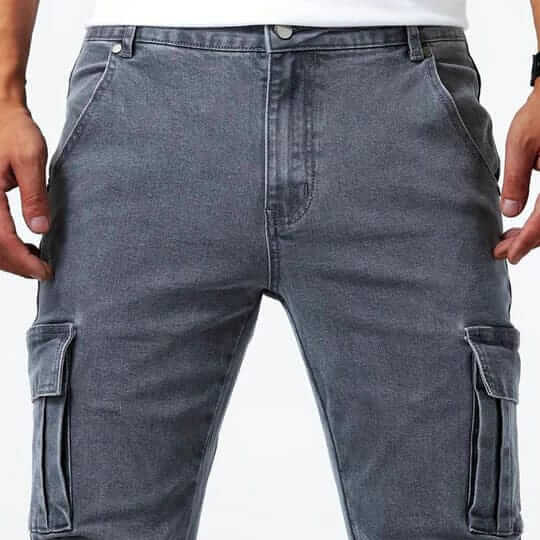Christopher - Relaxed Cargo Jeans | By Mason & Reed London